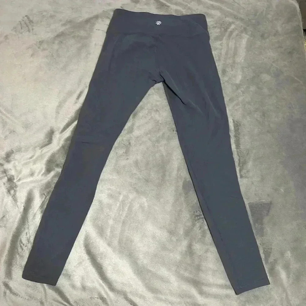 Athleta Dark Gray High Rise Leggings